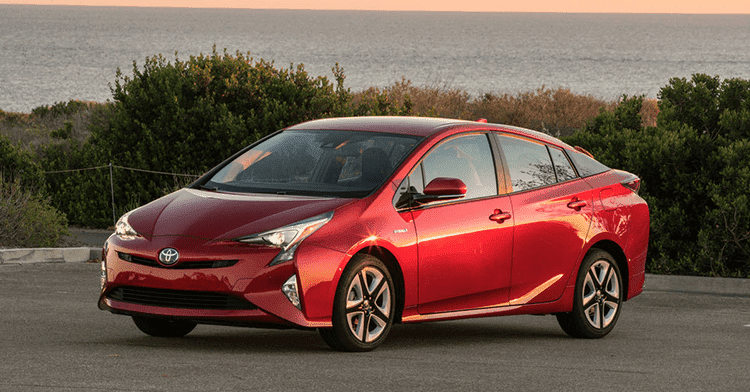 Toyota Prius 2016 Red